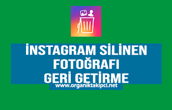 İnstagram Silinen Fotoğrafları Geri Getirme