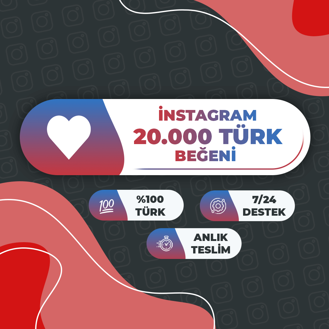 20.000 Türk Beğeni