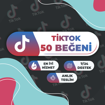 TikTok 50 Beğeni