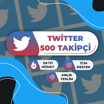 Twitter 500 Takipçi