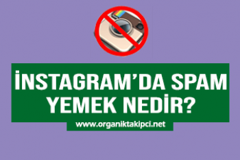 Instagram'da Spam Yemek Nedir?