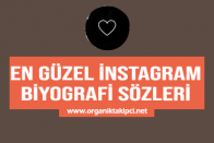 En Güzel Instagram Biyografi Sözleri