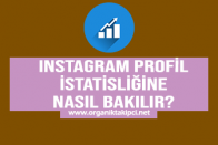 Instagram Profil İstatisliğine Nasıl Bakılır?