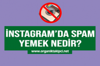 Instagram'da Spam Yemek Nedir?